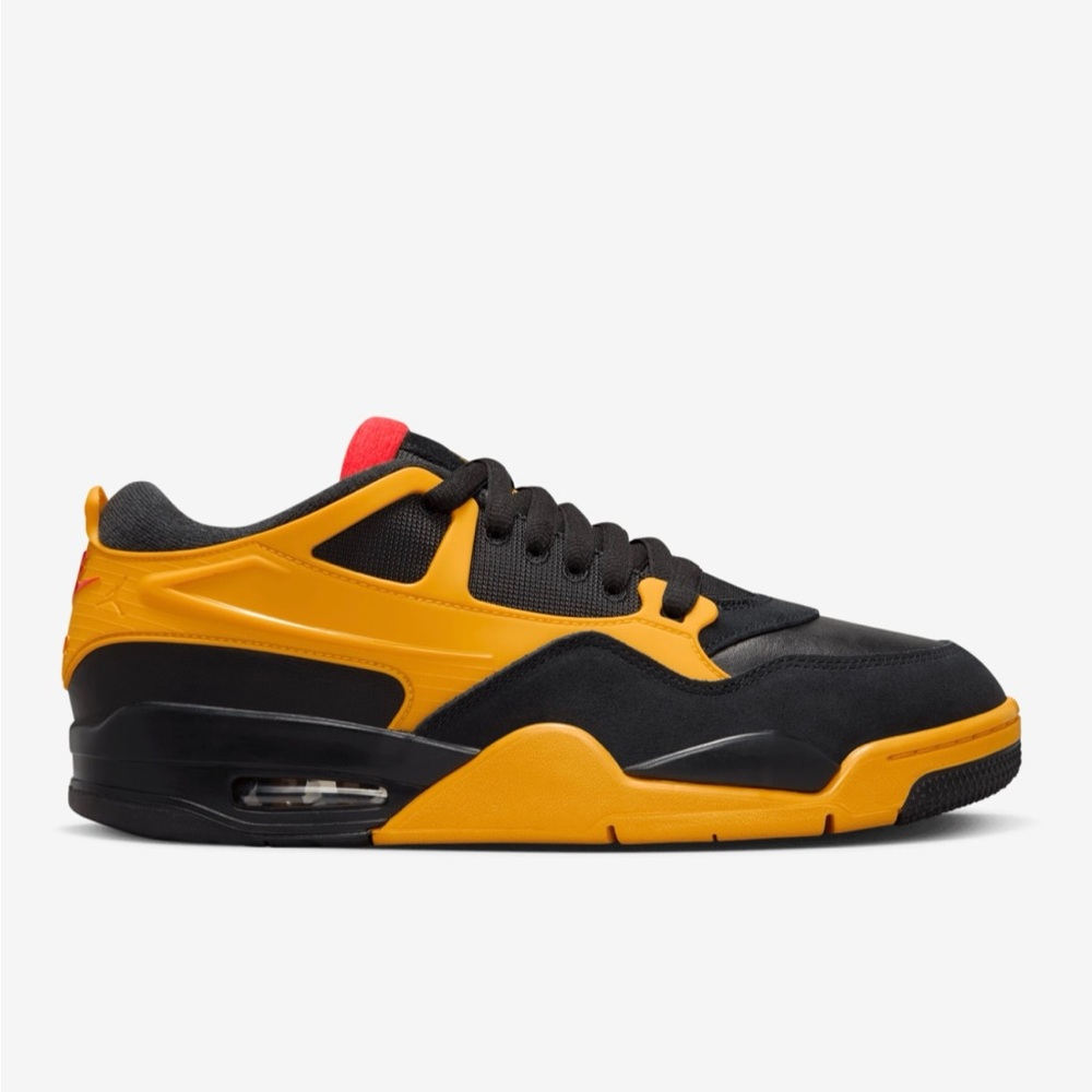 Nike Air Jordan 4 RM Black,Red and Yellow Sneakers